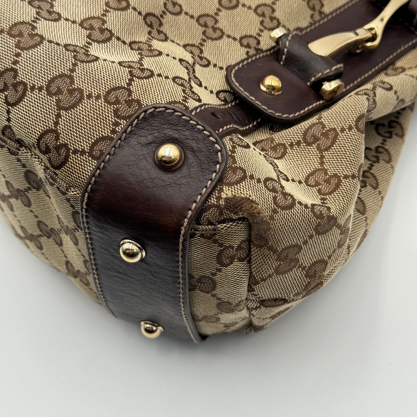 Gucci Monogram GG Canvas Pelham Vintage Shoulder Bag