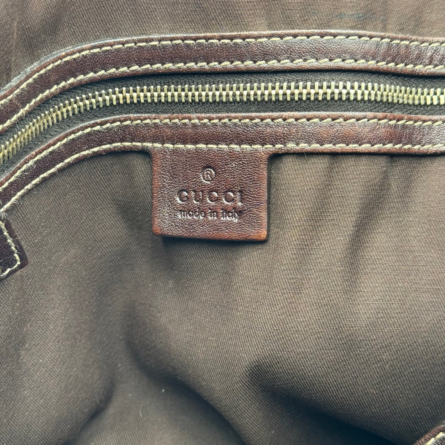 Gucci Monogram GG Canvas Pelham Vintage Shoulder Bag