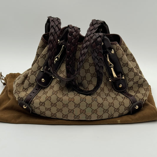 Gucci Monogram GG Canvas Pelham Vintage Shoulder Bag