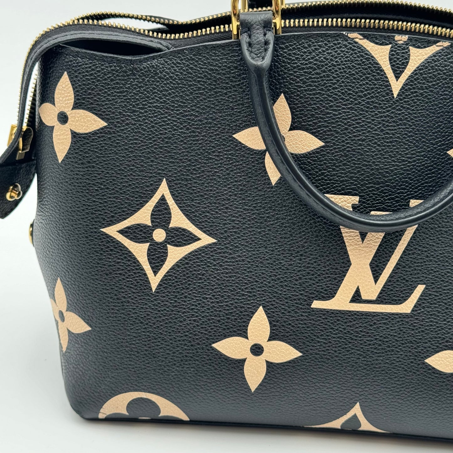 Louis Vuitton Petit Palais Bicolor Monogram Empreinte Leather (Receipt Included)