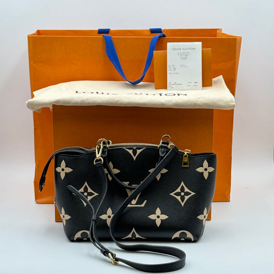 Louis Vuitton Petit Palais Bicolor Monogram Empreinte Leather (Receipt Included)