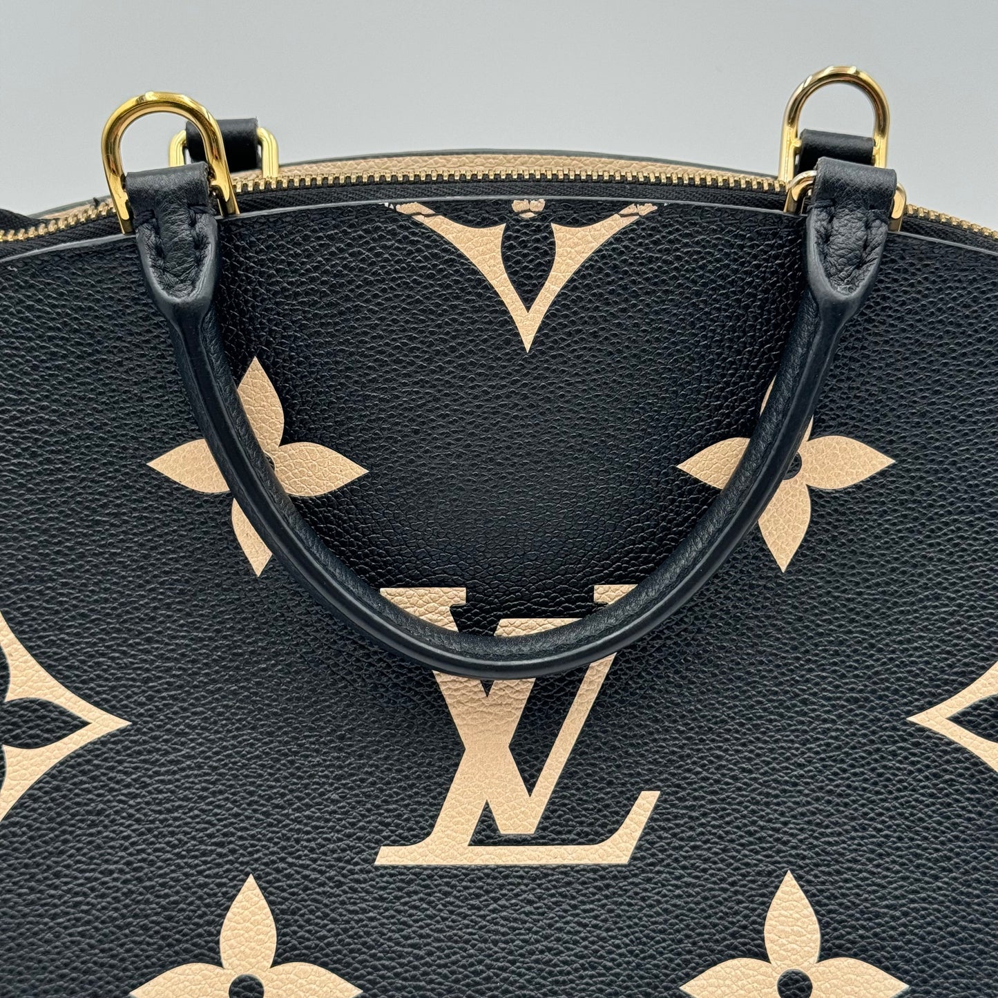 Louis Vuitton Petit Palais Bicolor Monogram Empreinte Leather (Receipt Included)