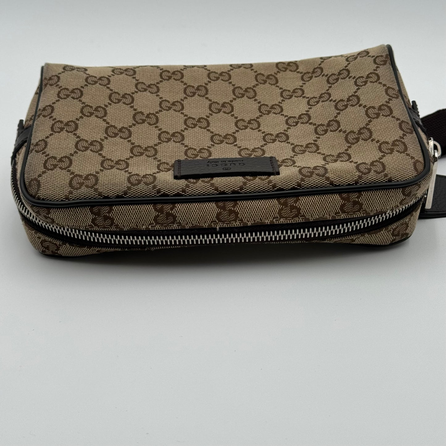 Gucci Monogram Beige GG Canvas Belt Bag/Fanny