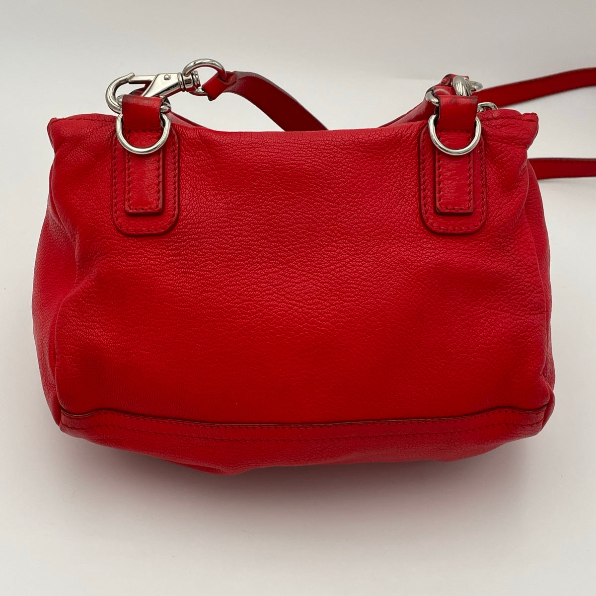 Givenchy Red Pandora Leather Crossbody Bag