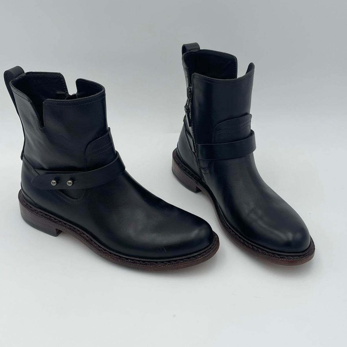 Rag & Bone Ashford Short Moto Boot Size 38 EU