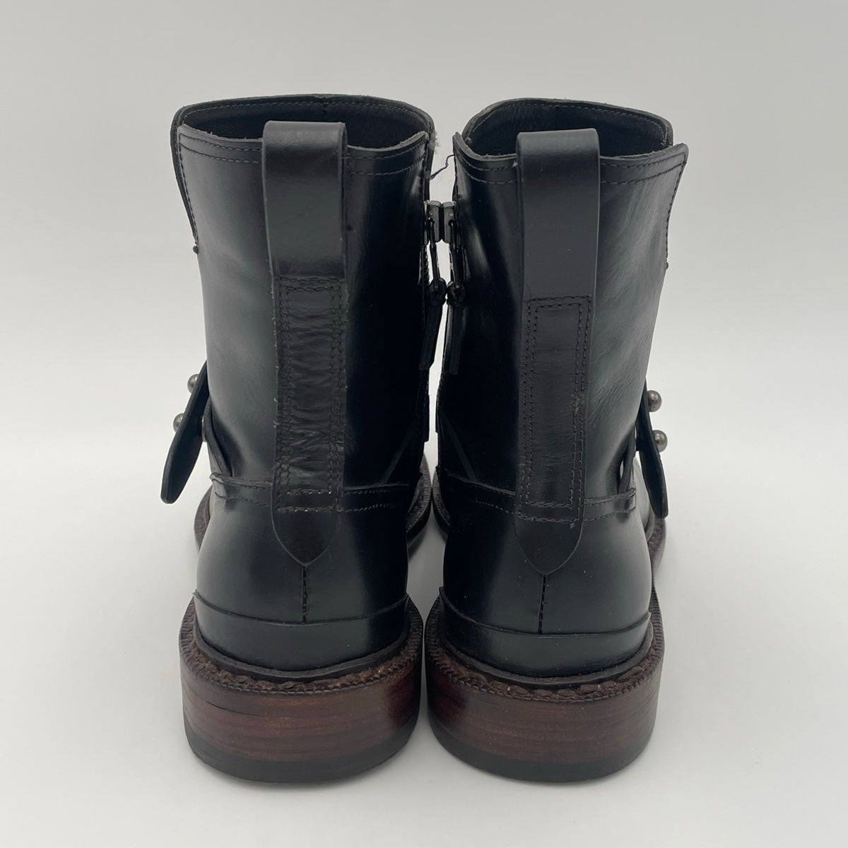 Rag & Bone Ashford Short Moto Boot Size 38 EU