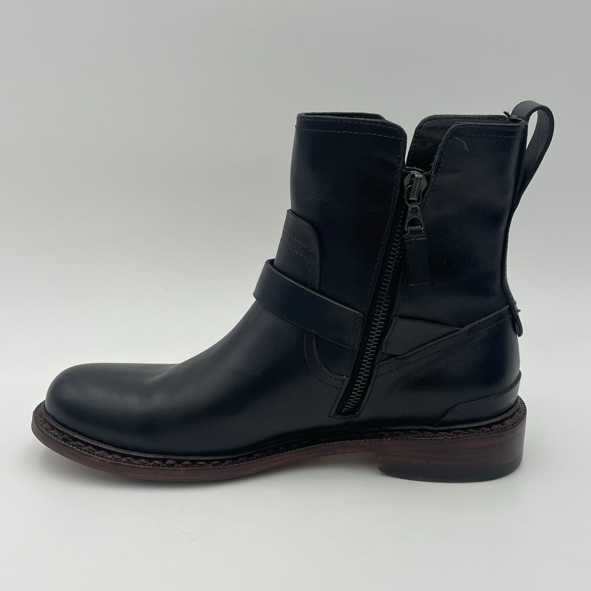 Rag & Bone Ashford Short Moto Boot Size 38 EU