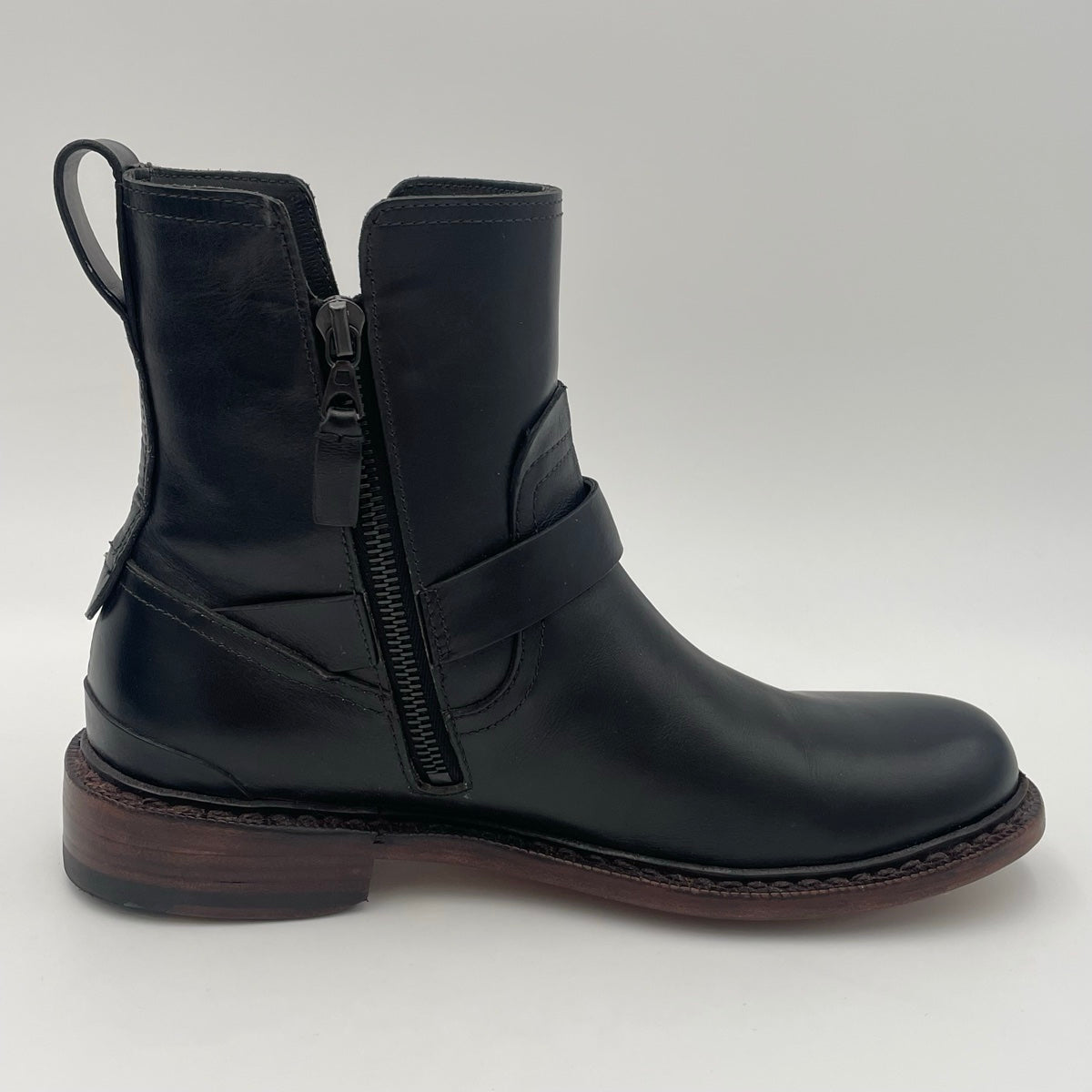 Rag & Bone Ashford Short Moto Boot Size 38 EU