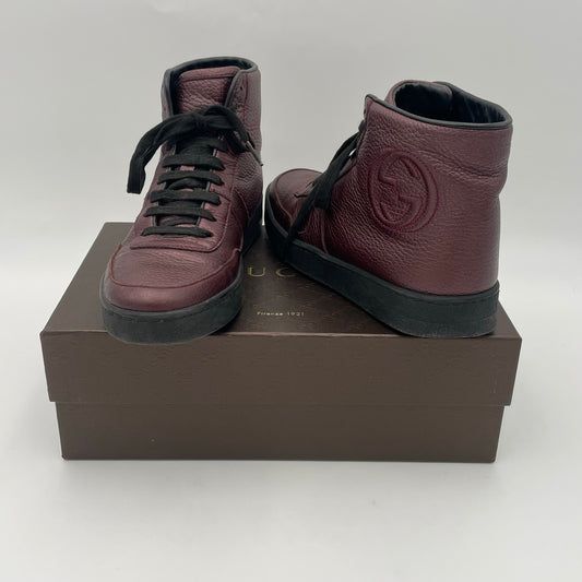 Gucci Vintage Leather Sneakers (338922) Size 37.5 EU